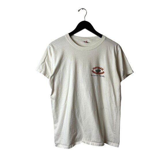Outback Adventures Dominican Republic T Shirt White Medium M Graphic Tee - Picture 2 of 16
